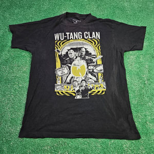 Wu-Tang Clan Shirt 2017 Deadly Needle Kung-Fu Black Men's Large
